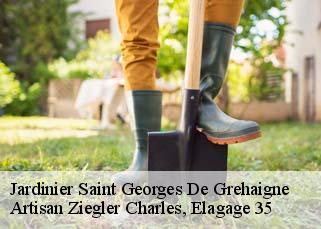 Jardinier saint-georges-de-grehaigne-35610 Artisan Ziegler Charles, Elagage 35